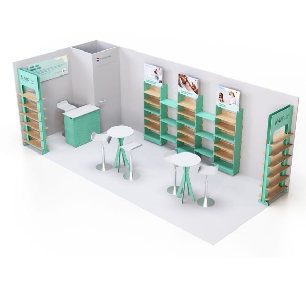 Stand fieristico Naif cosmesi naturale